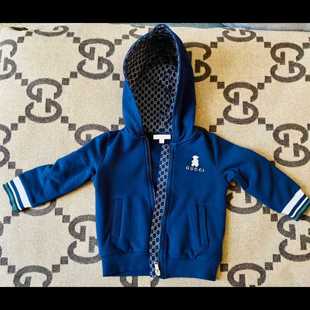 Authentic Gucci Zip Jacket